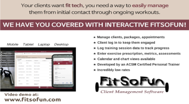 FitSoFun Personal Trainer App
